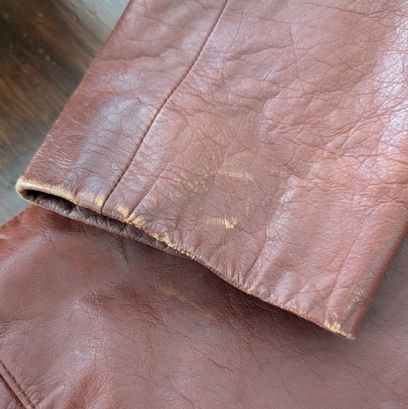 W & J Wilson vintage leather jacket - Picture 4 of 4